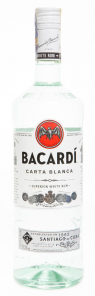 BACARDI Carta Blanca White Rum 1L